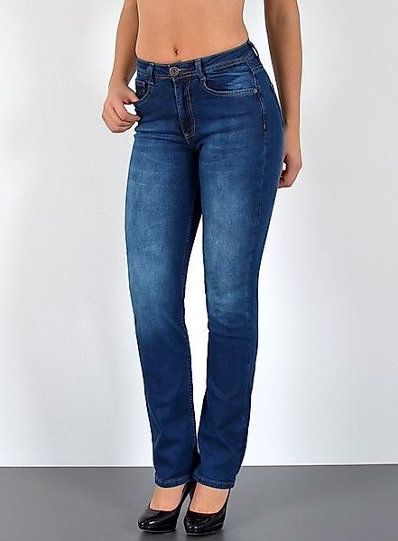 ESRA Straight-Jeans Premium Damen Straight Fit günstig online kaufen