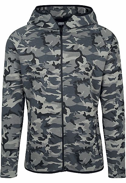 URBAN CLASSICS Allwetterjacke "Urban Classics Herren Interlock Camo Zip Jac günstig online kaufen