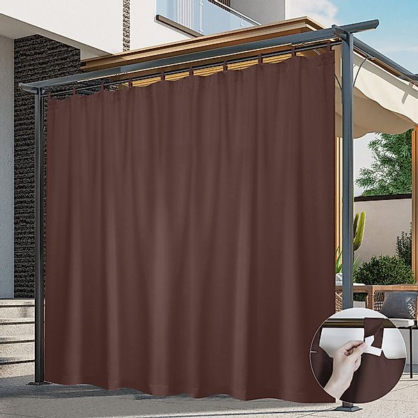 BTTO V&G Outdoorgardine Vorhänge mit Magic günstig online kaufen