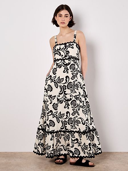 Apricot Maxikleid günstig online kaufen
