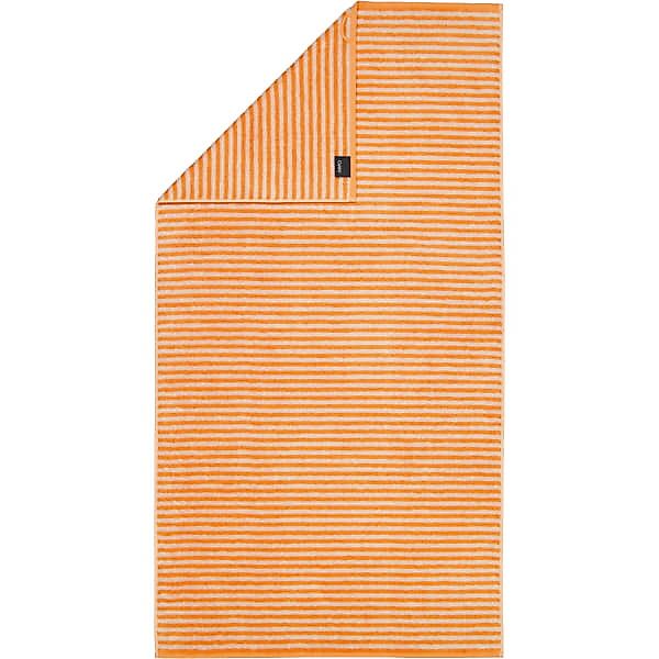 Cawö Handtücher Campus Ringel 955 - Farbe: mandarine - 33 - Duschtuch 70x14 günstig online kaufen