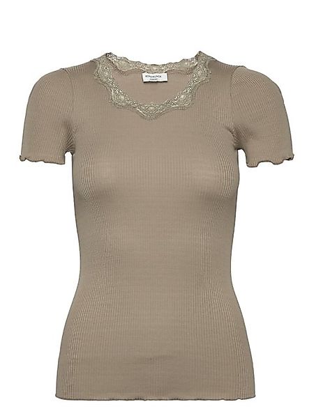 rosemunde T-Shirt RWBeatha SS Regular O-neck Lace T-shirt günstig online kaufen