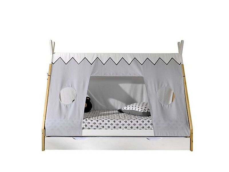 58 aufm Kessel Kinderbett Zeltbett Karyn 7 206x98x158 Kinderbett Bodenbett günstig online kaufen