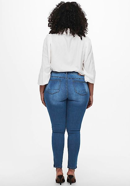 ONLY CARMAKOMA Skinny-fit-Jeans "CARKARLA REG SK ANKLE ZIP JNS", mit Reißve günstig online kaufen