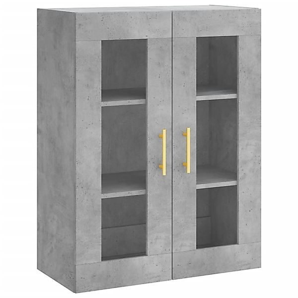 vidaXL Wandschrank Betongrau 69,5x34x90 cm 828472 günstig online kaufen