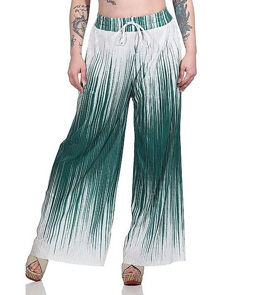 Aurela Damenmode Palazzohose Marlene Hose für Damen sommerliche Plisseehose günstig online kaufen
