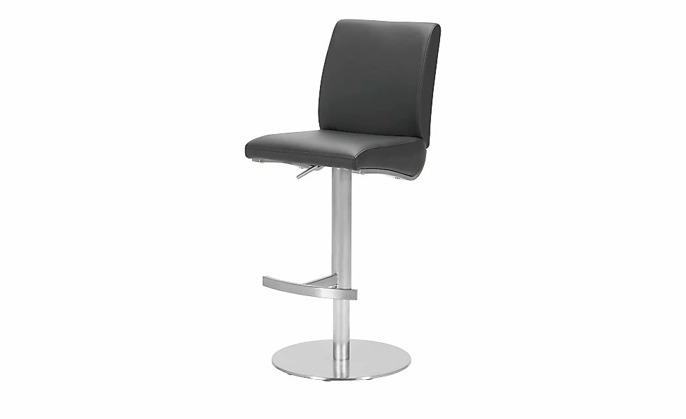 Barhocker  Vittoria ¦ grau ¦ Maße (cm): B: 42 H: 87 T: 50.0 Polstermöbel > günstig online kaufen