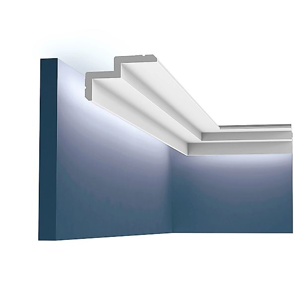 ORAC DECOR C390 MODERN STEPS Eckleiste Zierleiste Indirekte Beleuchtung 2 m günstig online kaufen