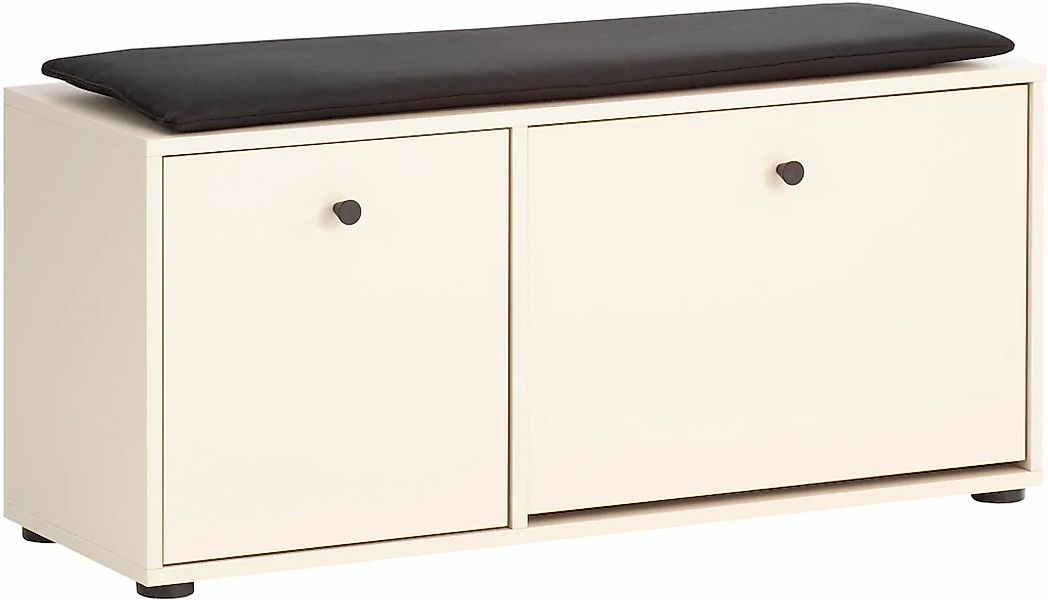 welltime Schuhschrank "Lovund, Breite 98 cm", Inklusive Dekokissen günstig online kaufen