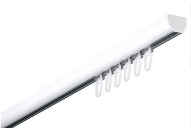GARESA Gardinenschiene "400" 1 läufig-läufig Wunschmaßlänge Aluminiumschien günstig online kaufen