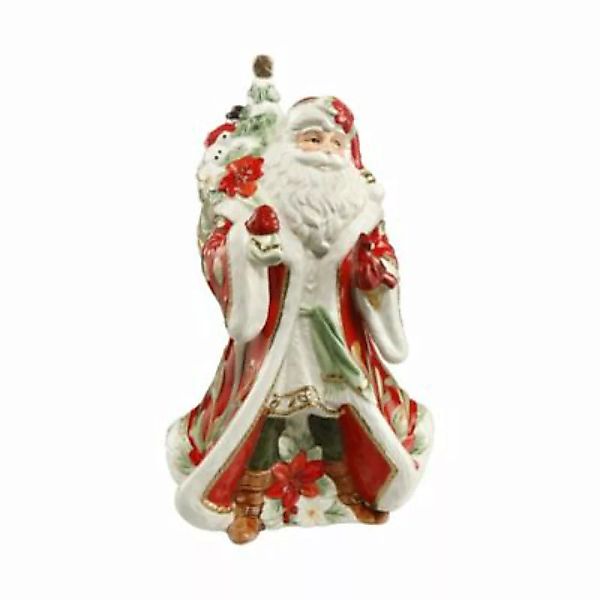 FITZ AND FLOYD Spieluhr Santa mit Geschenken auf dem Rücken bunt günstig online kaufen