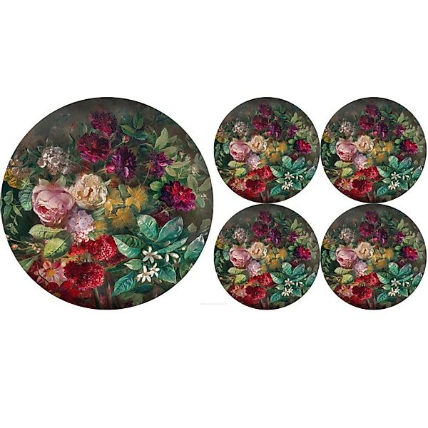 Bertoni Platzset, Set runde Tischuntersetzer 1+4 günstig online kaufen