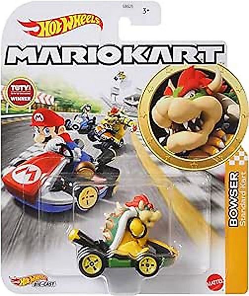 Mattel GmbH Spielzeug-Auto Mattel GRN20 - Hot Wheels Mario Kart 1:64 Mario günstig online kaufen