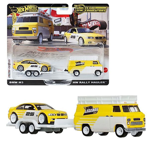 Hot Wheels Spielzeug-Rennwagen BMW M3 & Rallye-Transporter Hot Wheels Team günstig online kaufen