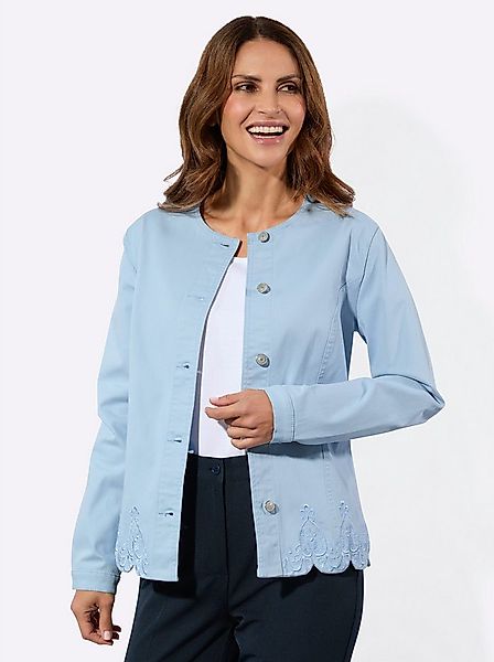 Witt Klassische Bluse Jeansbluse Langarm günstig online kaufen