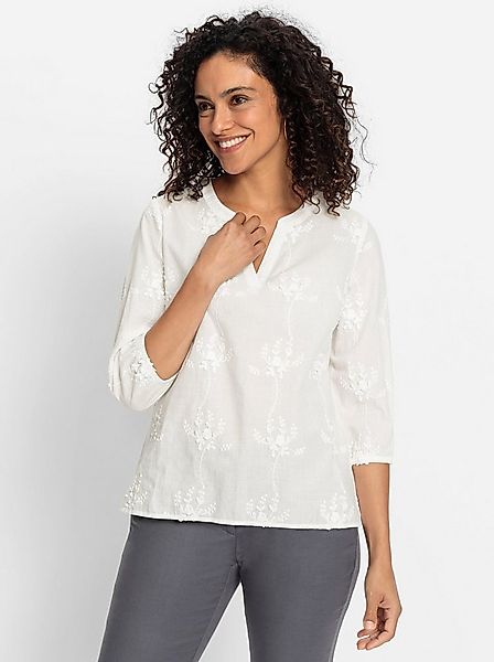 Witt Klassische Bluse Baumwollbluse . günstig online kaufen
