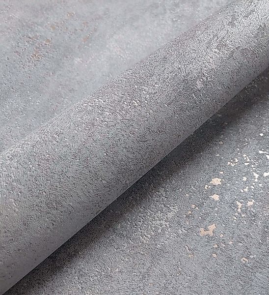 Newroom Vliestapete, Grau Tapete Industrial Leicht günstig online kaufen