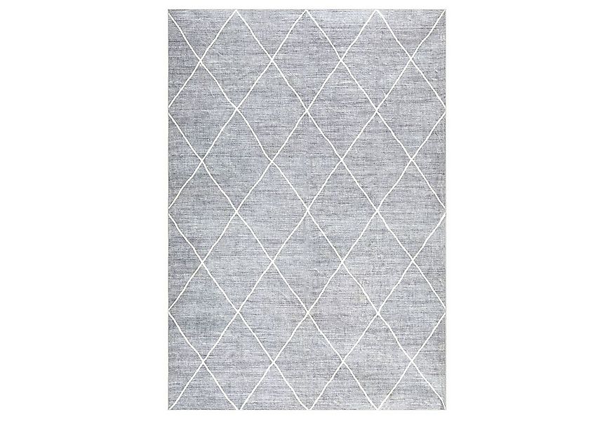 IDIMEX Teppich RHOMB, Wohnzimmerteppich 160x230cm waschbar mit Linien-Desig günstig online kaufen