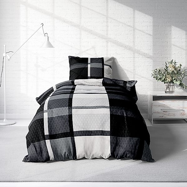 One Home Bettwäsche Modern, Fleece, 4 günstig online kaufen