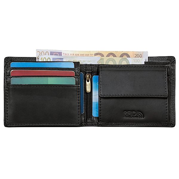 Benthill Geldbörse Herren Echtleder RFID Portemonnaie günstig online kaufen