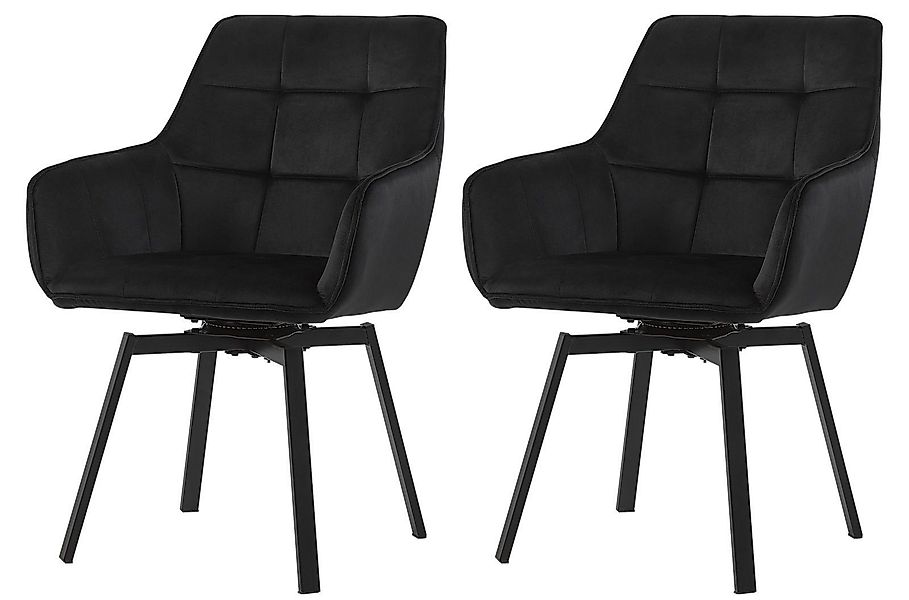 Ofcasa Esszimmerstuhl Drehstuhl (2er Set), Gepolsterter günstig online kaufen