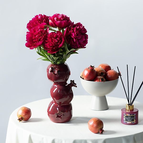 Viana Übertopf Keramik Vase Granatapfel Design günstig online kaufen