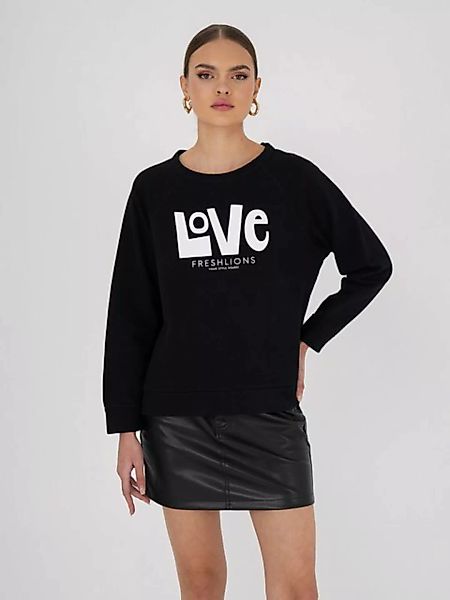 Freshlions Sweatshirt Love Print günstig online kaufen