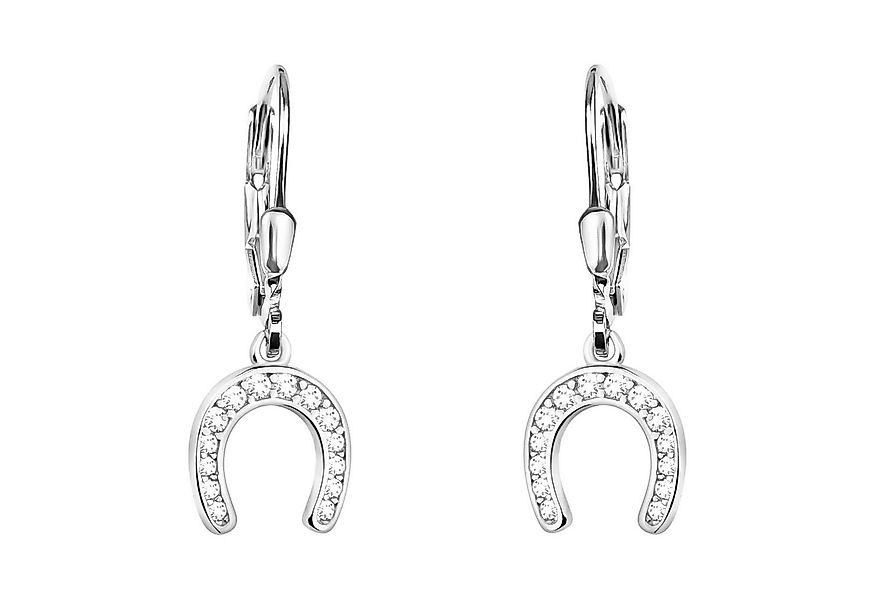 Sofia Milani Paar Ohrhänger Hufeisen, 925 Silber Damen Schmuck - E2256 günstig online kaufen