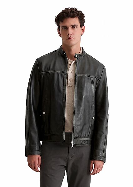 Marc OPolo Lederjacke "im Biker-Style regular fit aus edlem Lammleder" günstig online kaufen