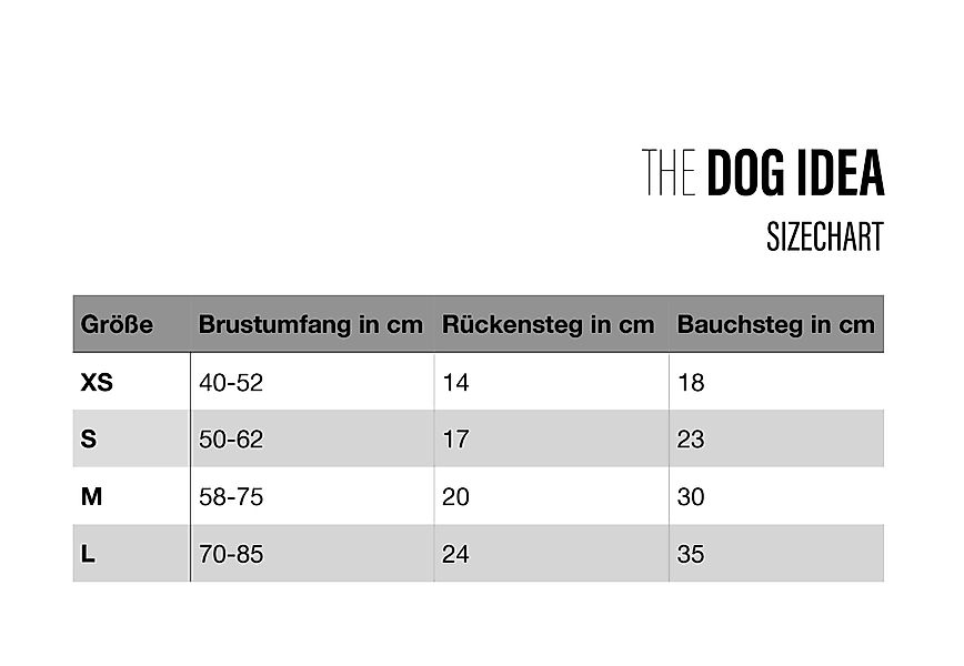 THE DOG IDEA Dogwear Hunde-Geschirr SKY, günstig online kaufen