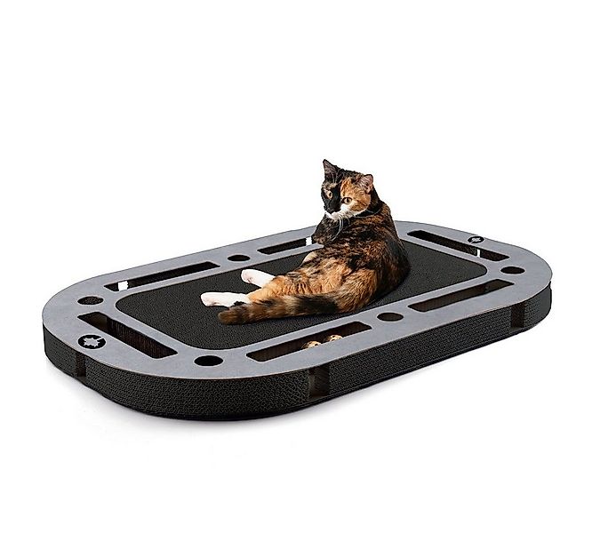 Canadian Cat Company Kratzbrett PlayPlate XL, (BLACK EDITION betonoptik, ca günstig online kaufen