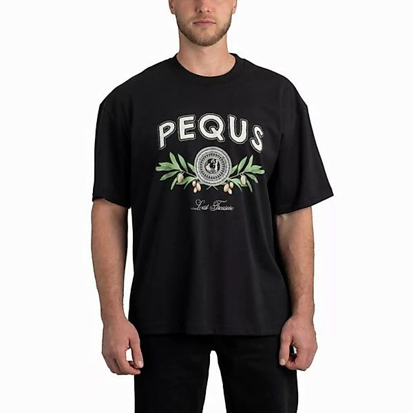 PEQUS T-Shirt Olive Coin Relic Tee, schwarz günstig online kaufen