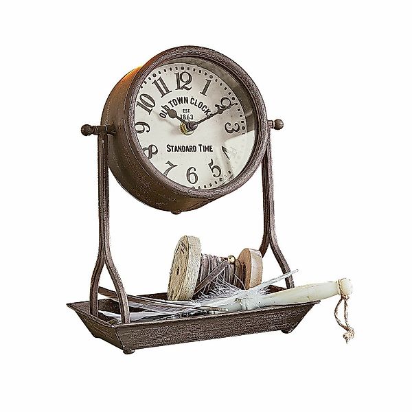 Mirabeau Wanduhr Uhr Vorexil antikbraun günstig online kaufen