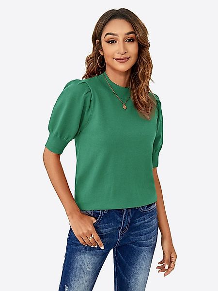 Imily Bela Sweater Damen Kurzarm-Strickpullover (Packung, 1-tlg., 1per-Pack günstig online kaufen