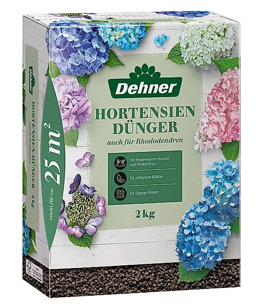 Dehner Gartendünger Hortensiendünger, hochwertiger NPK-Dünger für günstig online kaufen