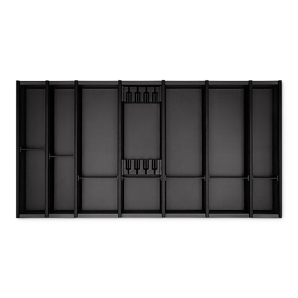 SOTECH Cuisio Besteckeinsatz Höhe 55mm Transluzent Anthrazit mit Messerbloc günstig online kaufen