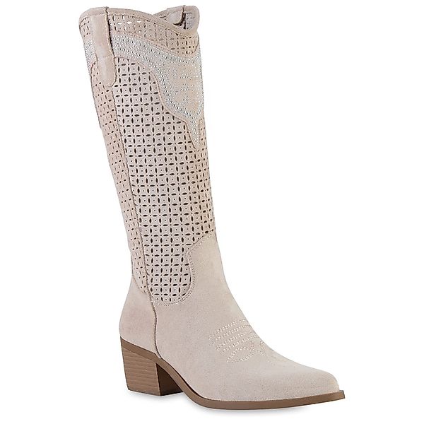 VAN HILL 841580 Cowboystiefel Schuhe günstig online kaufen
