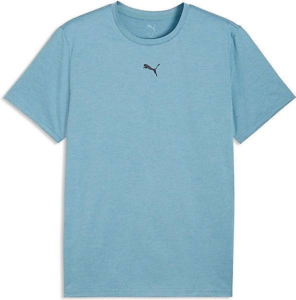 PUMA Kurzarmshirt M TAD ESSENTIALS HEATHER CAT Tee CF small cat BALTIC SEA günstig online kaufen