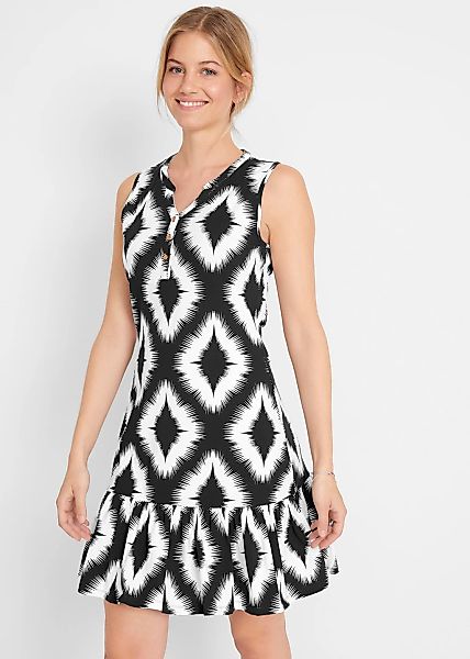 bonprix Jerseykleid "Jerseykleid aus softem Baumwoll-Mix" Jerseykleid aus s günstig online kaufen