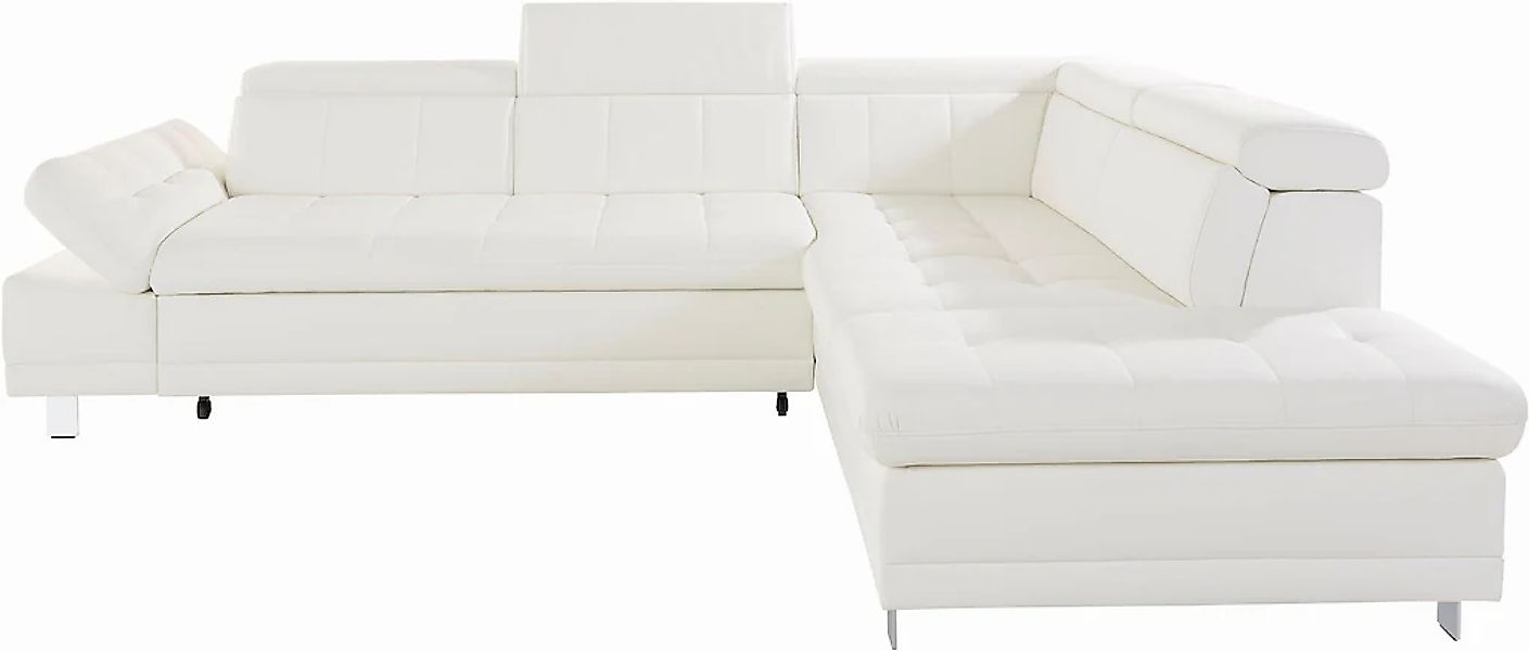 sit&more Ecksofa »Limit L-Form«, wahlweise mit Bettfunktion und Bettkasten günstig online kaufen