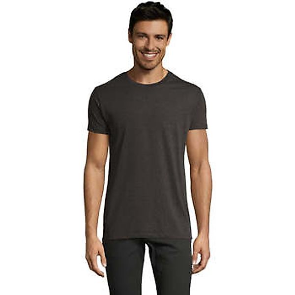 Sols  T-Shirt Camiseta IMPERIAL FIT color Antracita-100% algodón günstig online kaufen