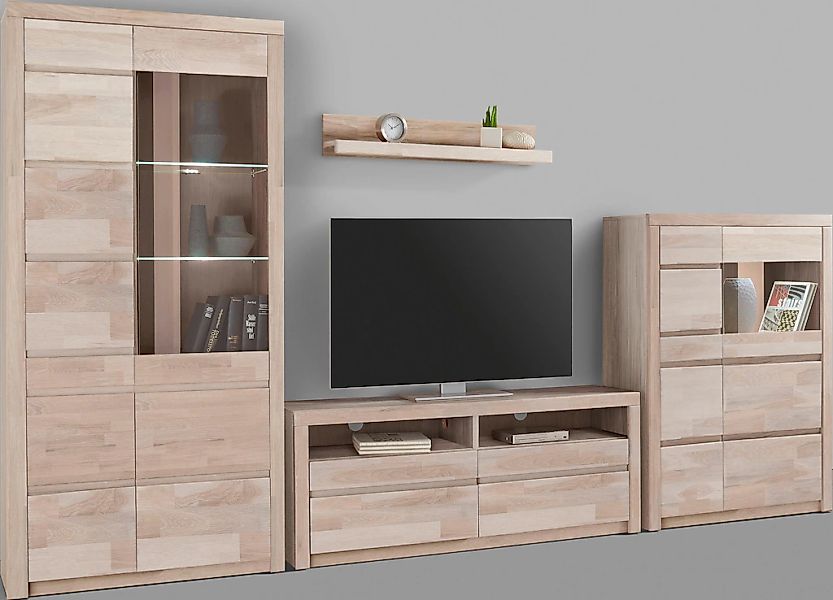 Home affaire Wohnwand "Silkeborg" Set, 4 Stk. tlg. günstig online kaufen