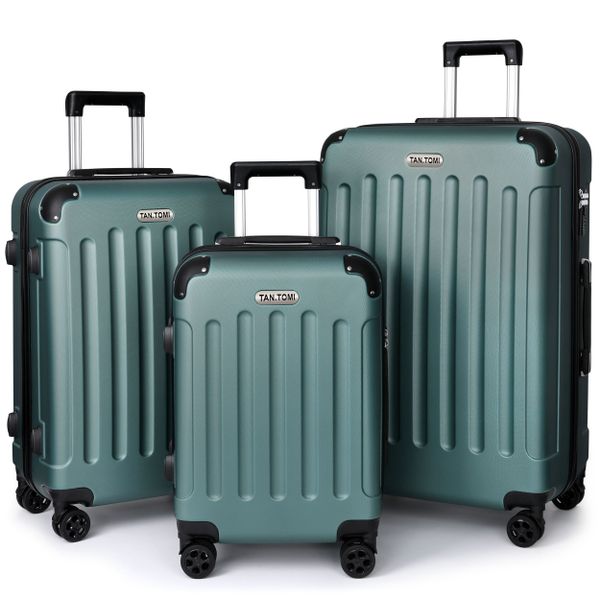 TAN.TOMI Hartschalen-Trolley Hartschalen-Koffer Trolley Rollkoffer Reisekof günstig online kaufen