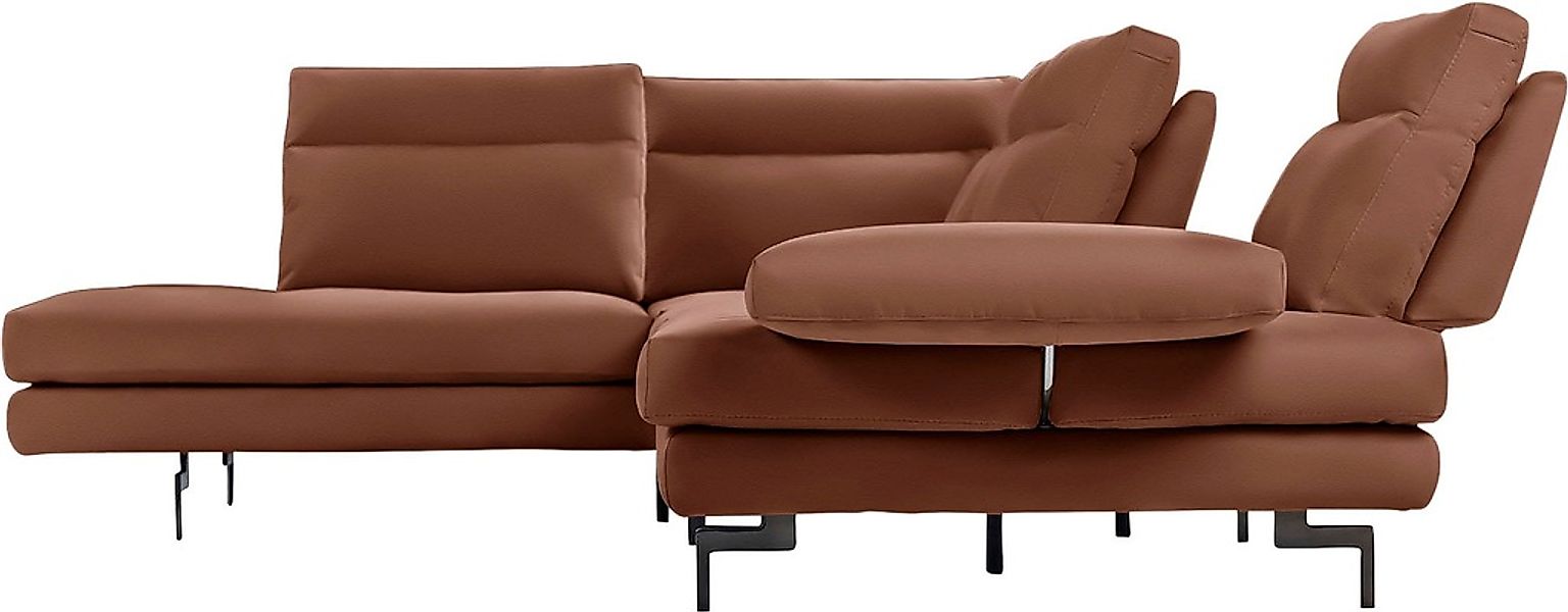 CALIA ITALIA Ecksofa "Toby Wing, L-Form, Designsofa mit sensationellem Sitz günstig online kaufen