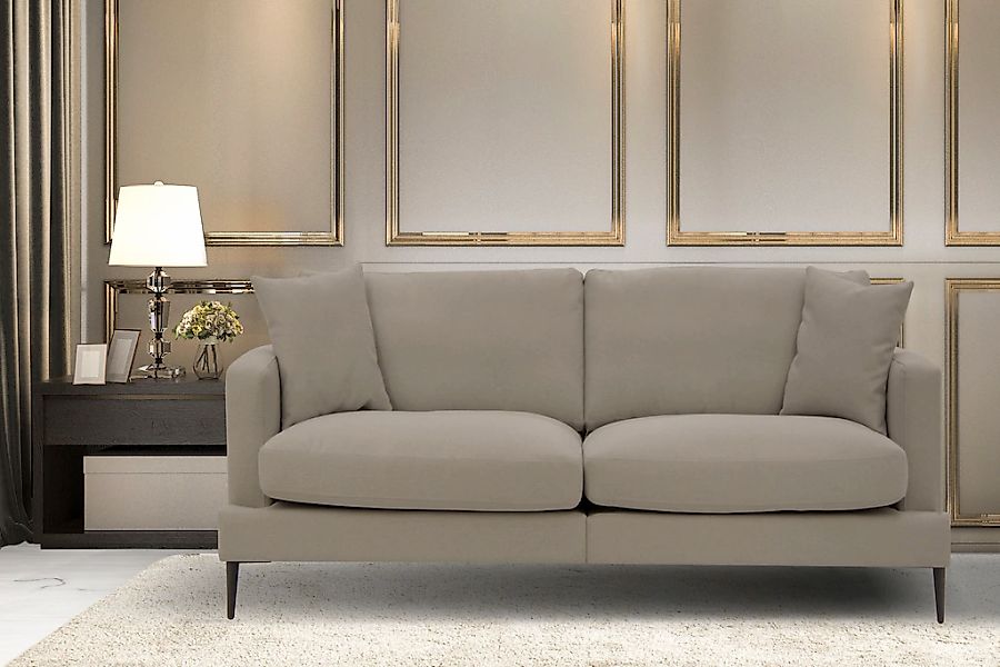 Home affaire 2-Sitzer "Cozy elegantes Designsofa, Maße B/T/H: 151/97/80 cm" günstig online kaufen