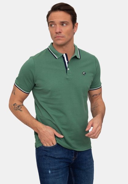 SIR RAYMOND TAILOR Poloshirt mit klassischem Kragen und kurzer Knopfleiste günstig online kaufen