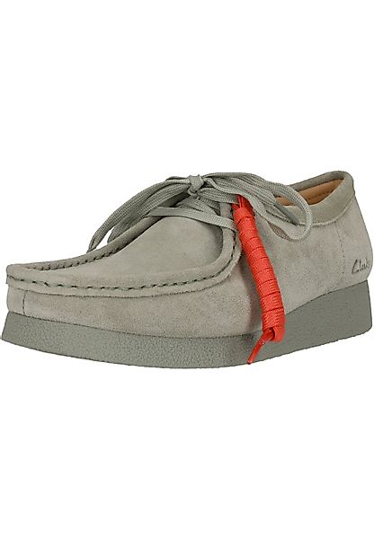 Clarks Wallabee Schnürschuh aus zeitlosem Wildleder günstig online kaufen