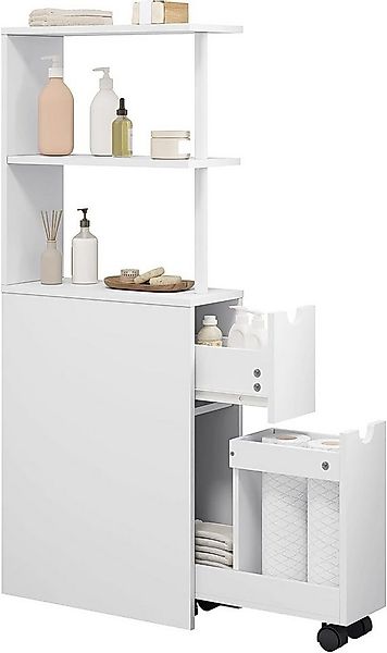 EUGAD Mehrzweckschrank (1-St) Nischenschrank schmal, mit Schublade auf Roll günstig online kaufen