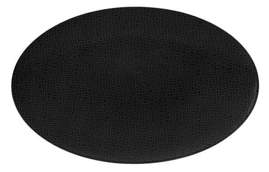Seltmann Weiden Life Fashion - Glamorous Black Servierplatte oval 40x26 cm günstig online kaufen