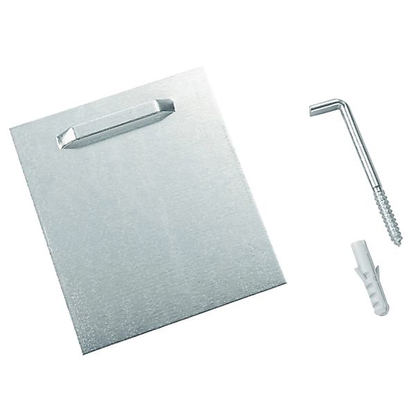 Kristall-Form Aufhängeset Spiegel 8 cm x 10 cm Klebesystem günstig online kaufen